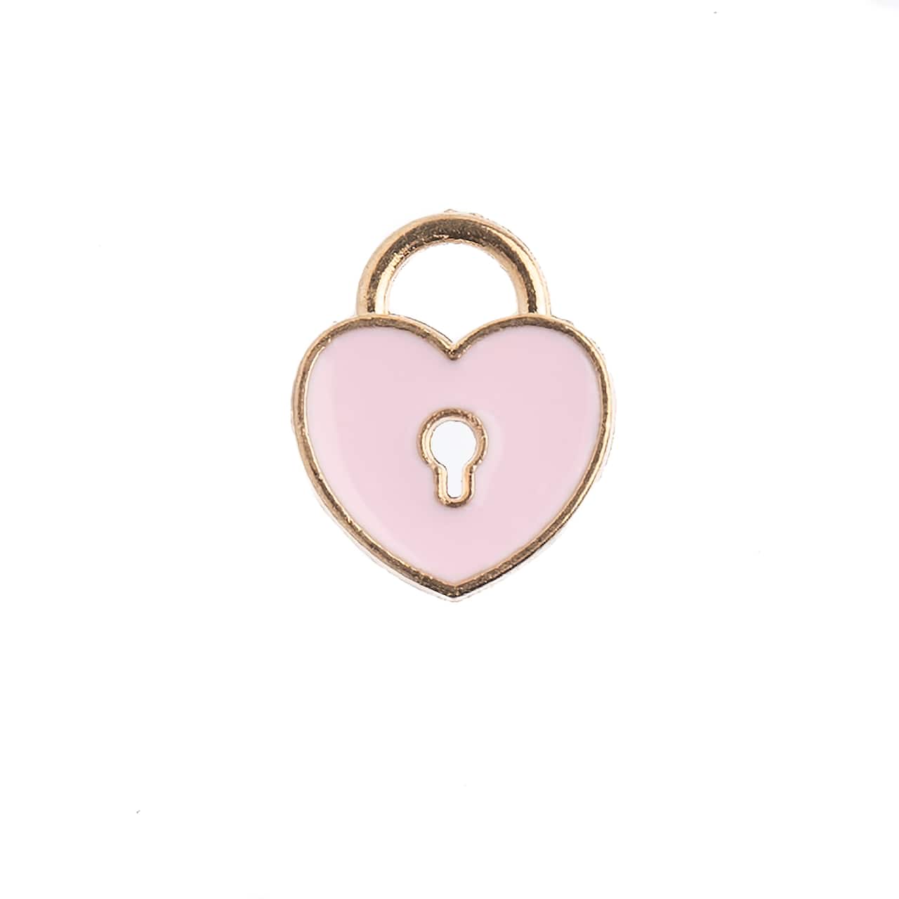 John Bead Sweet & Petite Heart Locket Charms, 10ct.